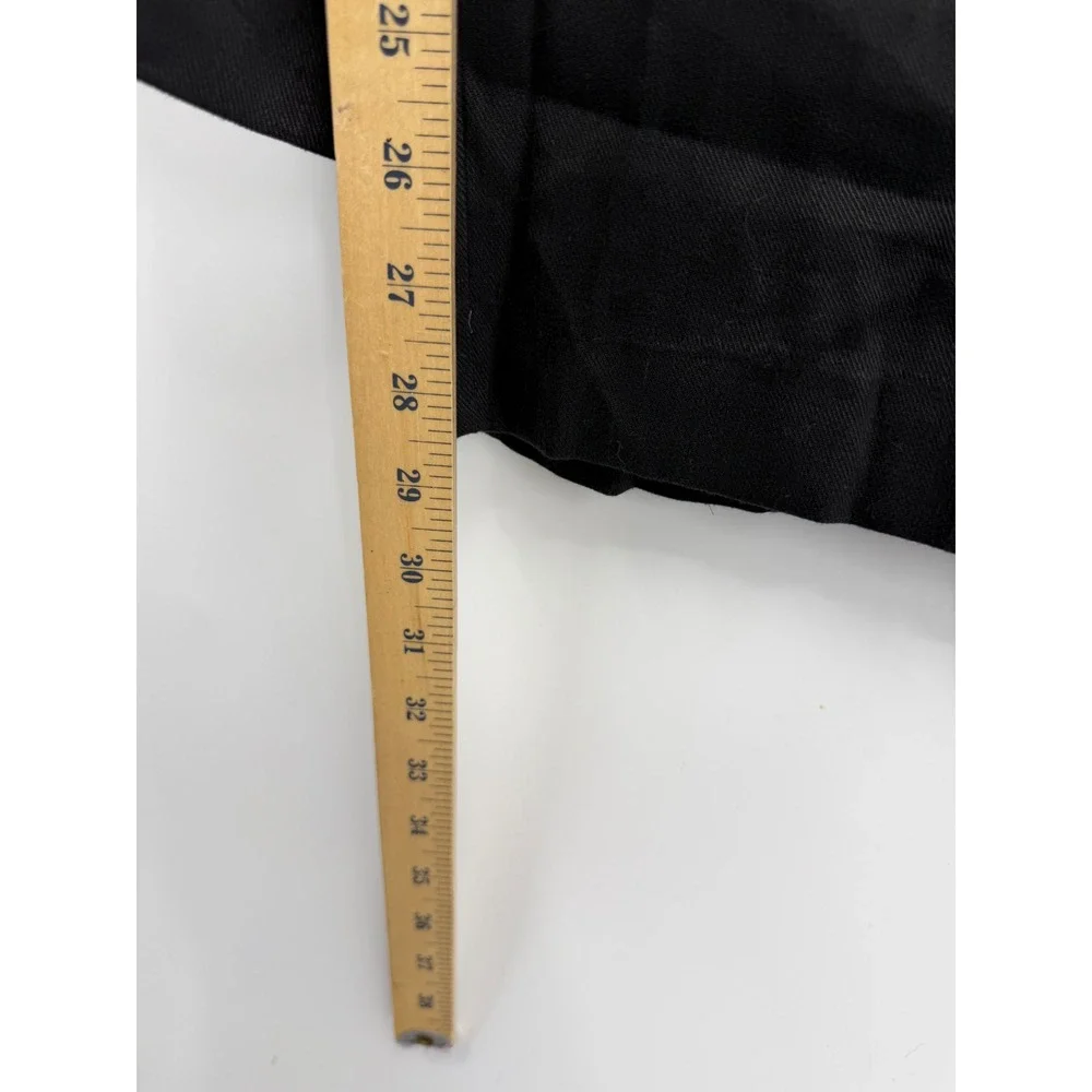 Babaton‎ Aritzia parity Wide Leg Trousers sz 2 Black Linen Blend High Waist